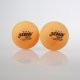 DHS 3 Star Celluloid Ball Orange- Pack of 50