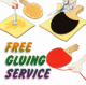 Free Gluing Assembly Service (NO sidetape)