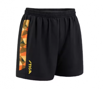 STIGA China CA-52181 Shorts Black Orange
