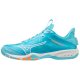 Mizuno Wave Claw Neo 2 Badminton Shoes 71GA2270 Mint Blue White