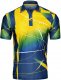 STIGA G14031474 Sublimated Printing Shirt Blue/Yellow - Medium