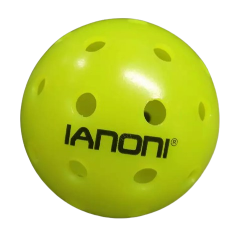 IANONI Pickleball ball 40 holes Green